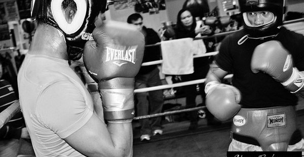 Photos: Mercito Gesta’s camp rolls on; sharp sparring with Rances Barthelemy
